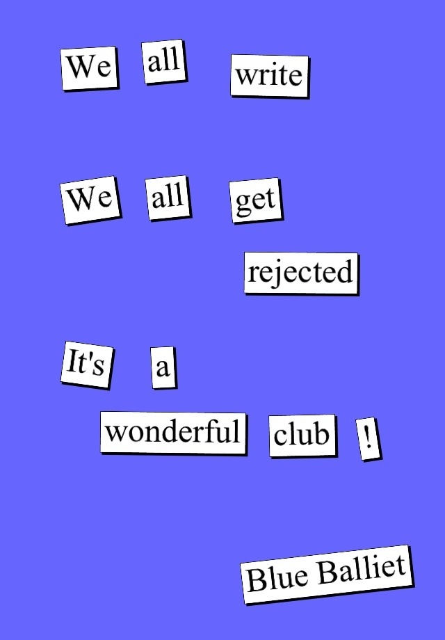 Thanks to a fun app on my iphone, I can do magnetic poetry stuff now!