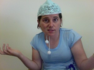 My research hat actually shrunk in the wash tragically. Thank goodness I have a backup: