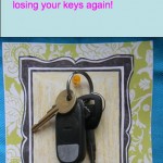 I made it Monday: Key frame so you never lose your keys again!