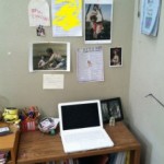 My writing space