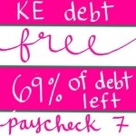 KE Debt Free Paycheck #7