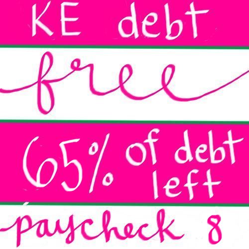 KE Debt Free Paycheck 8
