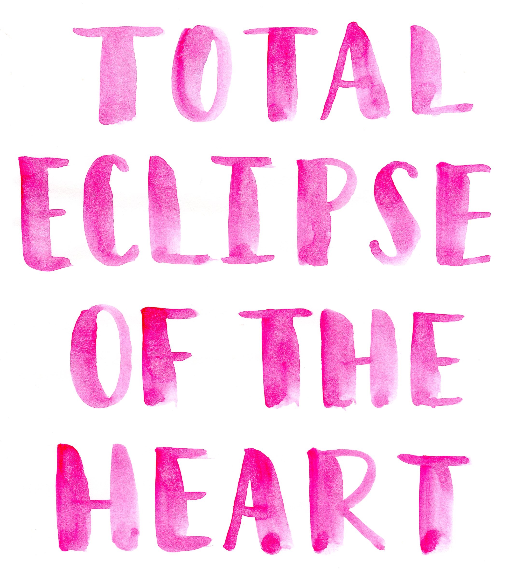 Sunday Song Journal #5: Total Eclipse of the Heart