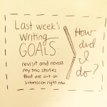 Writing Check In #7: This week in writing